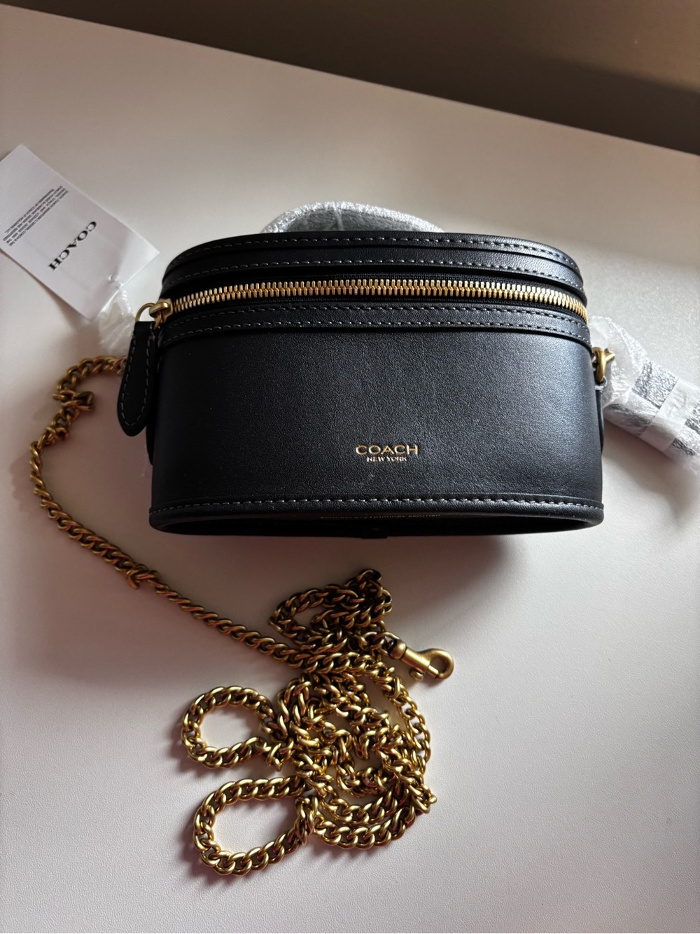 Coach Originals Trail Mini Leather Top Handle Bag
15